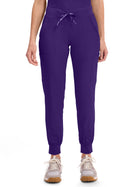 Women's 6-Pocket Jersey-Knit Waistband Jogger Pant - 2711 - Grape