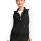 Women's 4-Pocket Zip Front Vest - 500 - Black