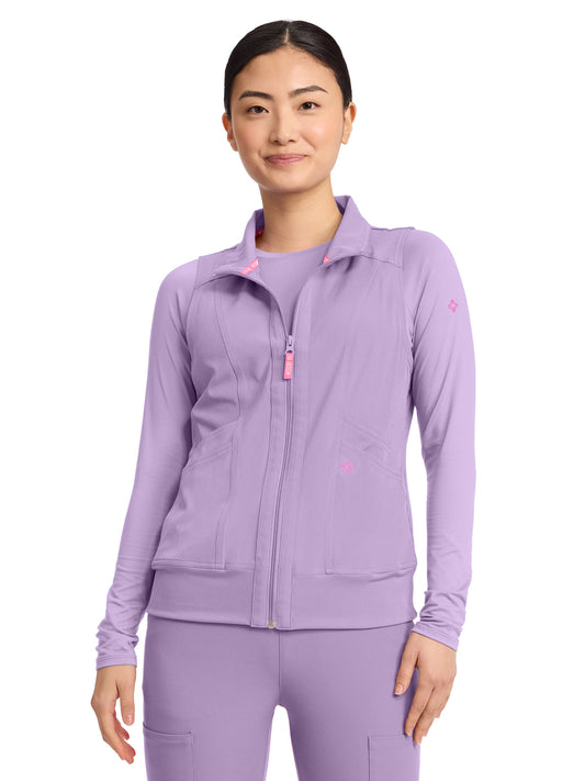 Women's 4-Pocket Zip Front Vest - 500 - Digital Lavender