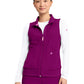 Women's 4-Pocket Zip Front Vest - 500 - Plum Royale