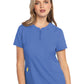 Women's 3-Pocket Zip Front Top - 609 - Ciel