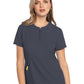 Women's 3-Pocket Zip Front Top - 609 - Pewter
