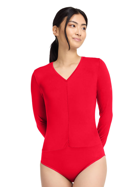 Women's Pocketless Underscrub Bodysuit - 698 - Solar Flare