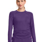 Women's Pocketless Long Sleeve Underscrub Shirt - 700 - Galactic Purple