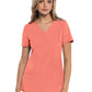Women's 3-Pocket V-Neck Top - 702 - Coral Fusion