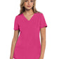Women's 3-Pocket V-Neck Top - 702 - Pink Power
