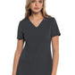 Women's 3-Pocket V-Neck Top - 702 - Pewter
