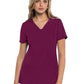Women's 3-Pocket V-Neck Top - 702 - Wine