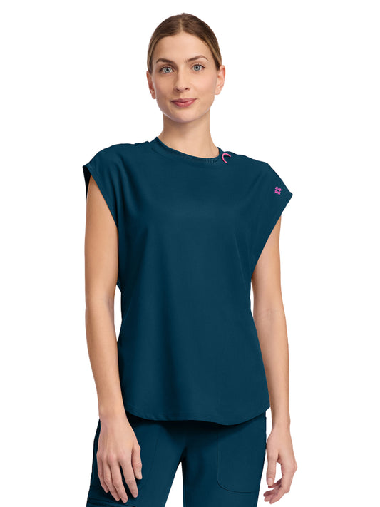 Women's 2-Pocket Tuckable Top - 703 - Caribbean