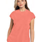 Women's 2-Pocket Tuckable Top - 703 - Coral Fusion