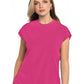 Women's 2-Pocket Tuckable Top - 703 - Pink Power