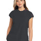 Women's 2-Pocket Tuckable Top - 703 - Pewter