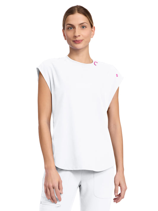 Women's 2-Pocket Tuckable Top - 703 - White