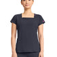 Women's 3-Pocket Square Neck Scrub Top - 704 - Pewter