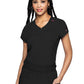 Women's 1-Pocket V-Neck Top - 705 - Black