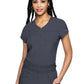 Women's 1-Pocket V-Neck Top - 705 - Pewter