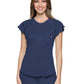 Women's 1-Pocket Lettuce-Edged Top - 706 - Navy