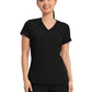 Women's 1-Pocket V-Neck Top - 7448 - Black