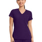 Women's 1-Pocket V-Neck Top - 7448 - Eggplant