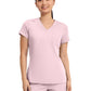 Women's 1-Pocket V-Neck Top - 7448 - Ice Pink