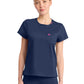 Women's 2-Pocket Crew Neck Tee - 751 - Navy