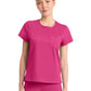 Women's 2-Pocket Crew Neck Tee - 751 - Pink Power