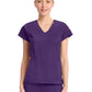 Women's 3-Pocket V-Neck Top - 752 - Galactic Purple