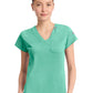Women's 3-Pocket V-Neck Top - 752 - Mint Condition