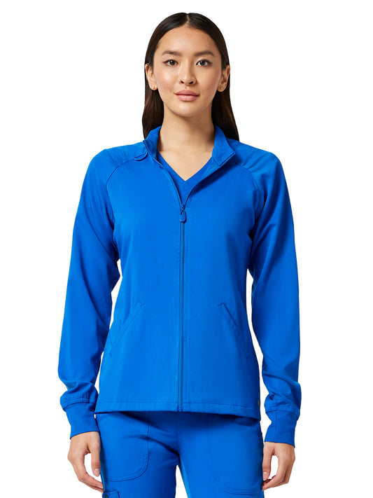 Women's 4-Pocket Zip-Front Jacket - 7660 - Royal