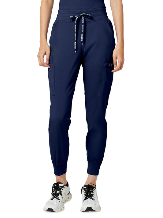 Women's 6-Pocket Double Cargo Jogger Pant - 7705 - Navy