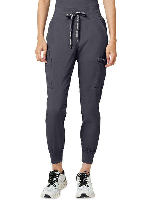 Women's 6-Pocket Double Cargo Jogger Pant - 7705 - Pewter