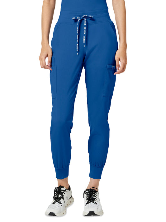 Women's 6-Pocket Double Cargo Jogger Pant - 7705 - Royal
