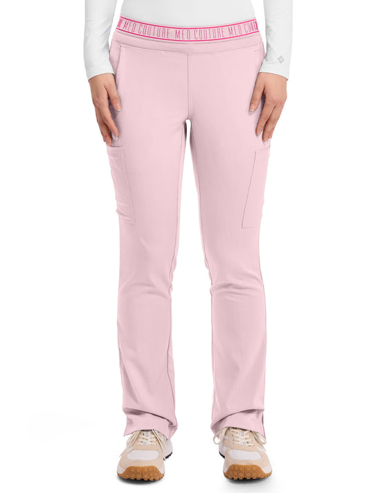Women's 2 Cargo Pocket Pant - 7739 - Ice Pink