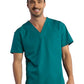Unisex One-Pocket V-Neck Top - 1706 - Teal