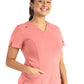 Women's Two-Pocket Tulip-Neck Top - 20302 - Desert Coral