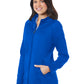 Women's Three-Pocket Bonded Fleece Jacket - 3812 - Royal Blue