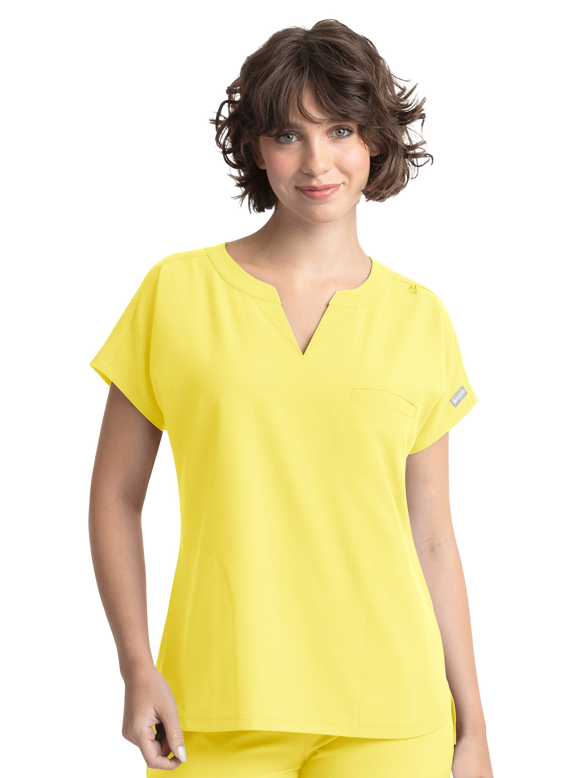 Women's 3-Pocket Dolman Top - 5003 - Lemon Drop