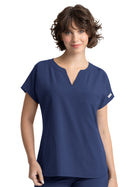 Women's 3-Pocket Dolman Top - 5003 - Navy