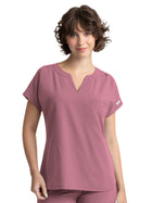 Women's 3-Pocket Dolman Top - 5003 - Rose