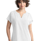 Women's 3-Pocket Dolman Top - 5003 - White