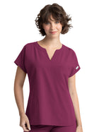 Women's 3-Pocket Dolman Top - 5003 - Wine