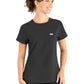 Women's 3-Pocket Round Neck Top - 5005 - Black