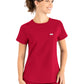 Women's 3-Pocket Round Neck Top - 5005 - Red