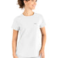 Women's 3-Pocket Round Neck Top - 5005 - White