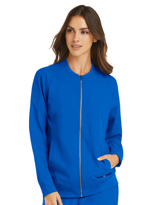Women's Front Zip Jacket - 5061 - Royal Blue