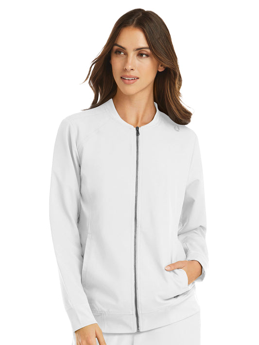 Women's Front Zip Jacket - 5061 - White