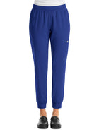 Women's Six-Pocket Micro Knit Fabric Jogger Pant - 5092 - Galaxy Blue