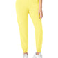 Women's Six-Pocket Micro Knit Fabric Jogger Pant - 5092 - Lemon Drop
