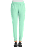 Women's Six-Pocket Micro Knit Fabric Jogger Pant - 5092 - Opal