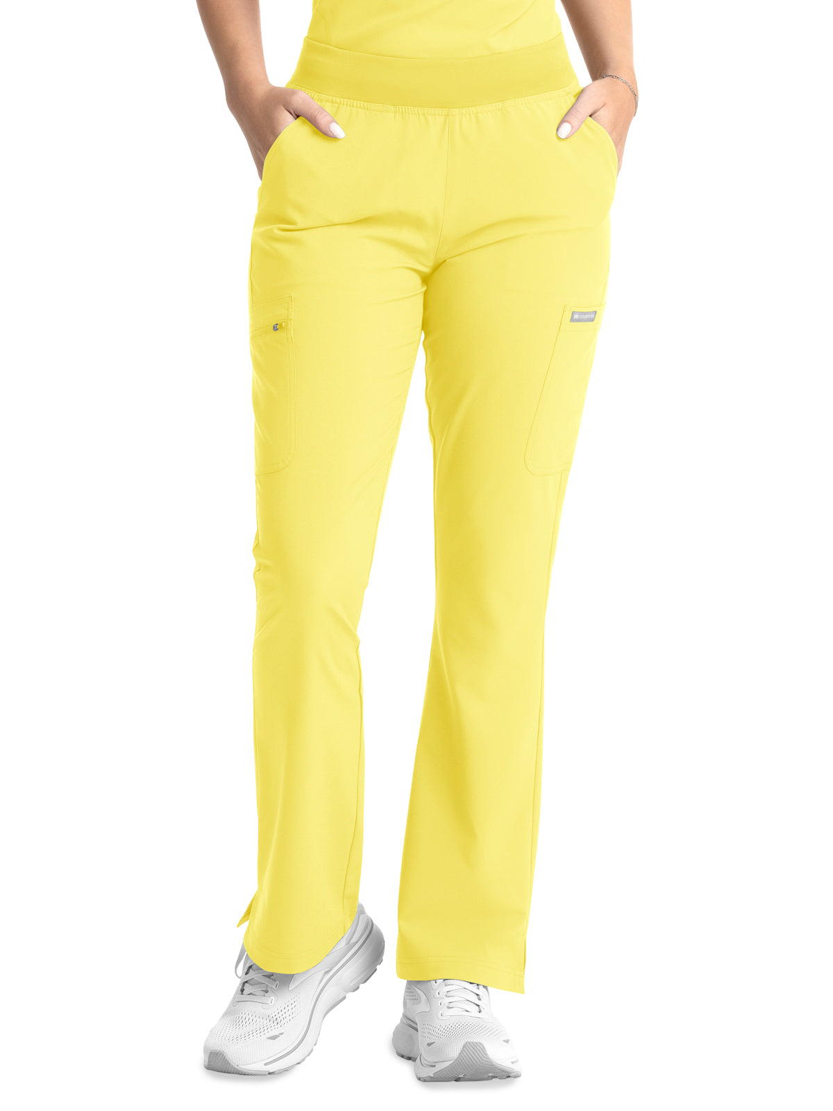 Women's 7-Pocket Flare Leg Pant - 5093 - Lemon Drop